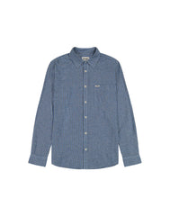 WRANGLER MĘSKA KOSZULA 1 PKT SHIRT WRANGLER BLUE 112357232 W5X2018059