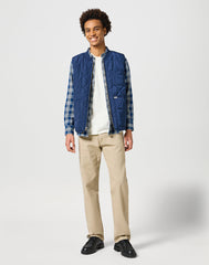 Męska Koszula Wrangler Western Indigo Shirt Dark Wash 112357250 W5K9014055