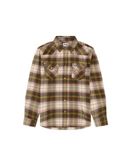 Męska Koszula Wrangler Western Shirt Gingerbread 112357247 W5B4014345