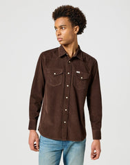 Męska Koszula Wrangler Western Shirt Mole 112357246 W5B4017499