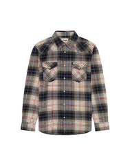 Męska Koszula Wrangler Western Shirt Navy Red 112357248 W5B4008852