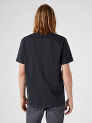 Męska Koszulka T-shirt Wrangler Branded Tee Faded Black 112331867