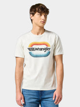 Męski T-shirt Koszulka Wrangler Graphic Tee Vintage White 112355060