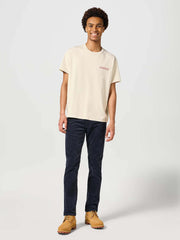 Męska Koszulka T-shirt Wrangler Graphic Tee Vintage White 112357351