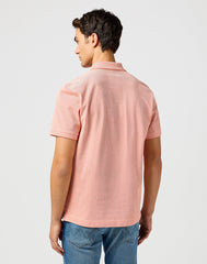 Męska Koszulka Polo Wrangler Refined Polo Shirt Orange 112362832