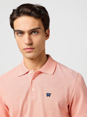 Męska Koszulka Polo Wrangler Refined Polo Shirt Orange 112362832
