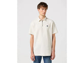 Męska Koszulka Polo Wrangler Rugby Polo Shirt Vintage White 112350413