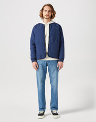 Męska Kurtka Wrangler Puffer Jacket Black Iris 112350420 W4Y5017555