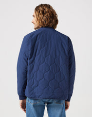 Męska Kurtka Wrangler Puffer Jacket Black Iris 112350420 W4Y5017555