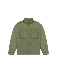 Męska Kurtka Zimowa Wrangler Field Jacket Dusty Olive Green 112357273 W4F1013993