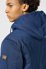 Męska Kurtka Zimowa Wrangler Heavy Puffer Jacket Navy 112357276 W44K017358