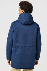 Męska Kurtka Zimowa Wrangler Heavy Puffer Jacket Navy 112357276 W44K017358