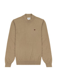 Wrangler Męska Sweter Roll Neck Knit Lead Grey 112343113 W8D4016778