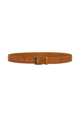 Męski Pasek Skórzany Wrangler Leather Belt Cognac 112358070 Premium W0N7014672