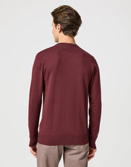 Wrangler Męski Sweter Knit Sweater Dahlia 112357203 W8F2016299