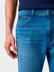 Męskie Spodenki Jeansowe Szorty Wrangler Texas Shorts Sky Wash 112362314