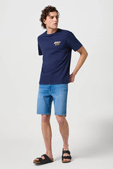 Męskie Spodenki Jeansowe Szorty Wrangler Texas Shorts Sky Wash 112362314