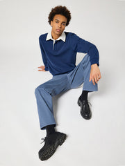 Męskie Spodnie Wrangler Casey Jones Chino Relaxed Grisai 112356859