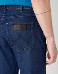 Męskie Spodnie Jeansowe Wrangler Frontier Launch Pad 112341439 W16V013080