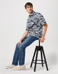 WRANGLER MĘSKIE SPODNIE JEANSOWE FRONTIER SEEING DOUBLE 112350808 W16V018005