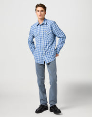 Męskie Spodnie Jeansowe Greensboro Dusty Blue 112362404