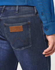 Męskie Spodnie Jeansowe Wrangler Greensboro Outlaw Indigo 112360405 W15Q008826