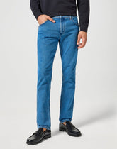 Męskie Spodnie Jeansowe Wrangler Greensboro Saddlestone 112355021 W15Q017423