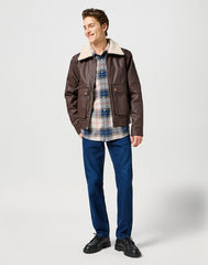 Męskie Spodnie Jeansowe Wrangler Greensboro Sunset Rinse 112357414 W15Q008820