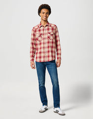 Męskie Spodnie Jeansowe Wrangler Larston Azure Fade 112358058 W18S017435