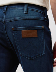 Męskie Spodnie Wrangler Jeansowe Larston Blue Jam 112360183 W18S008801