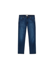 Męskie Spodnie Jeansowe Wrangler Larston Indigo Waves 112356817 W18S008808