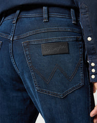 WRANGLER MĘSKIE SPODNIE JEANSOWE TEXAS MIDNIGHT RODEO 112356792 W121017433