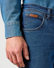 Męskie Spodnie Wrangler Jeansowe Texas Shadow Jeans 112356851 W121017432