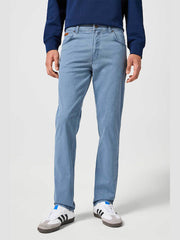 Męskie Spodnie Jeansowe Wrangler Texas Slim Grisaille 112356809 W12S017443