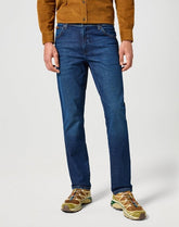 Męskie Spodnie Jeansowe Wrangler Texas Slim Midnight Haze 112356811 W12S008856