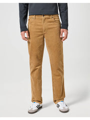 Męskie Spodnie Sztruksowe Wrangler Texas Tigers Eye 112356790 W121015733