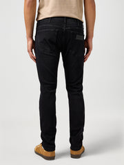 Męskie Spodnie Jeansowe Wrangler Bryson Jetstorm Noir 112362429