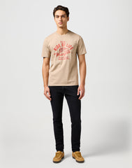 Męskie Spodnie Jeansowe Wrangler Bryson Jetstorm Noir 112362429