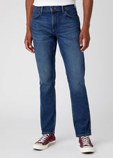 Męskie Spodnie Jeansowe Wrangler Greensboro Blue Arcade W15QYL31Q 112145844