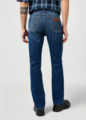 Męskie Spodnie Jeansowe Wrangler Greensboro Denim Dusk 112362444