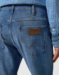 Męskie Spodnie Jeansowe Wrangler Horizon Prairie Blue 112356832