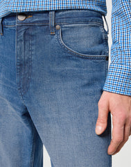 Męskie Spodnie Jeansowe Wrangler Horizon Prairie Blue 112356832