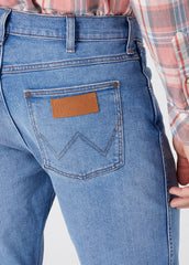 Męskie Spodnie Jeansowe Wrangler Larston Cool Spot W18SYLZ70 112330749