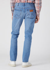 Męskie Spodnie Jeansowe Wrangler Larston Cool Spot W18SYLZ70 112330749