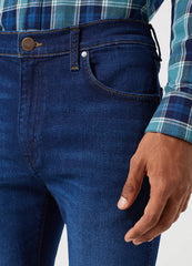 Męskie Spodnie Jeansowe Wrangler Larston Night Shade 112350845