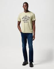 Męskie Spodnie Jeansowe Wrangler Texas Slim Sapphire Stone 112364460