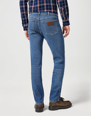 Męskie Spodnie Jeansowe Wrangler Larston Ridge Wash 112356821 W18S008804