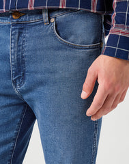 Męskie Spodnie Jeansowe Wrangler Larston Ridge Wash 112356821 W18S008804