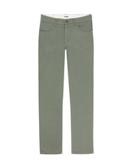 Męskie Spodnie Materiałowe Wrangler Greensboro Dusty Olive 112341466 W15Q018115