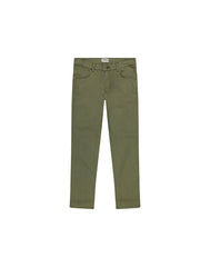 WRANGLER MĘSKIE SPODNIE MATERIAŁOWE LARSTON DUSTY OLIVE 112356816 W18S014024